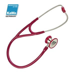 가베 심장용 양면 청진기 자주색 KAWE Cardiology