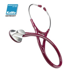 가베 심장용 단면 청진기 자주색 KAWE Cardiology