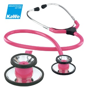 간호사 청진기 양면 핑크색 kawe 독일 의료용 실습용